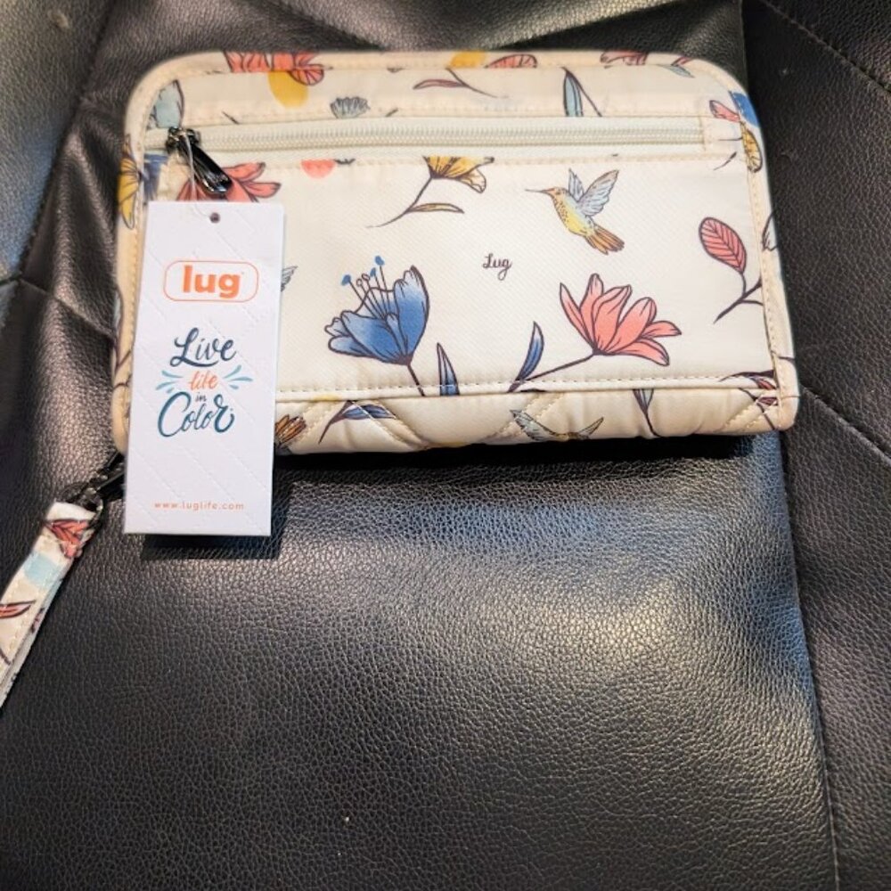 Lug Zeppelin Hummingbird Floral Wallet